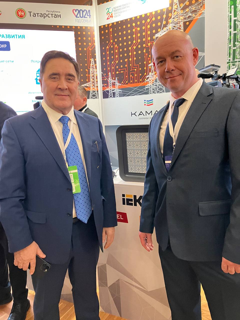 Прожекторы LEDEL и FEREKS презентовали Раису Татарстана 