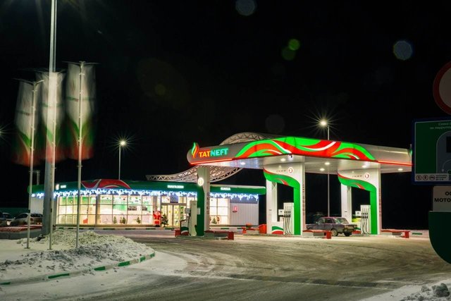 Сеть АЗС "Татнефть"