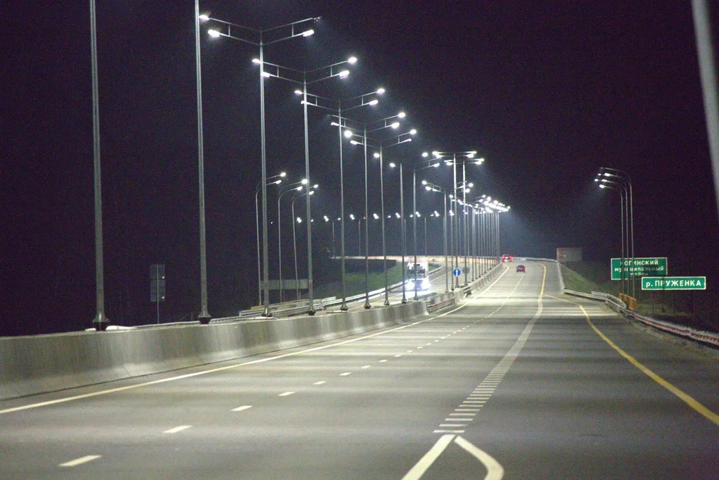 Освещение автомобильной дороги ЦКАД-3