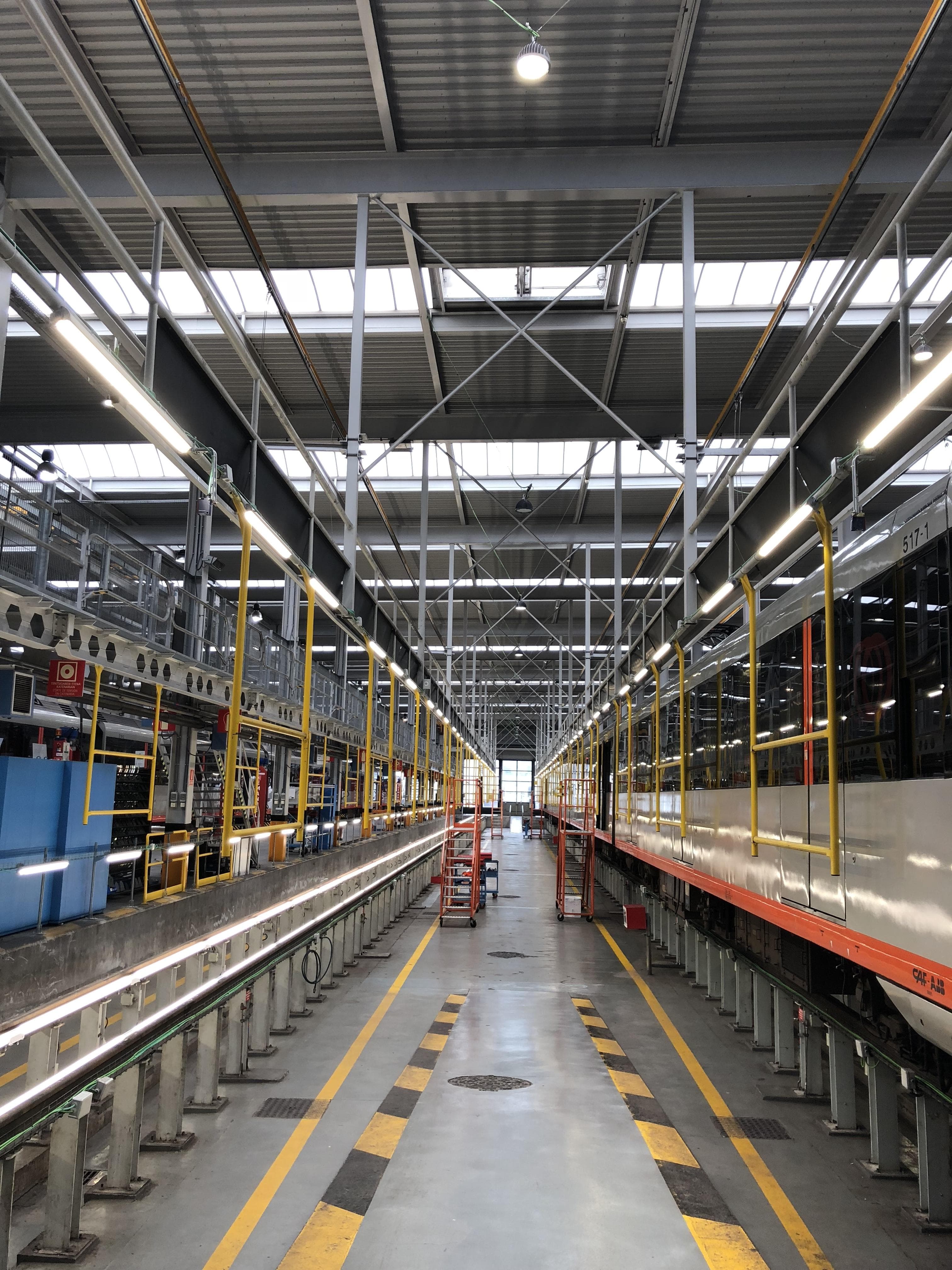 Ремонтное депо "Metro Bilbao"